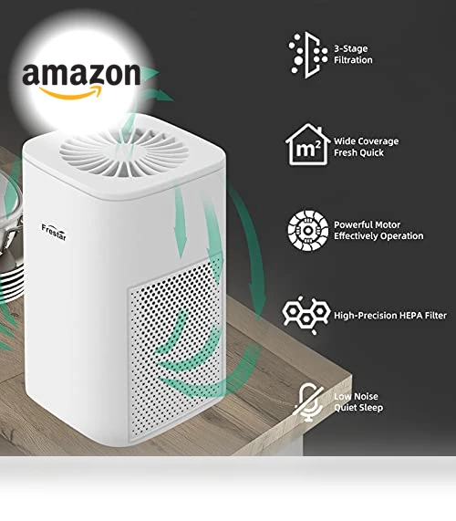 Desktop Air Purifier with HEPA Filter — HEPA Air Purifiers, Frestar
