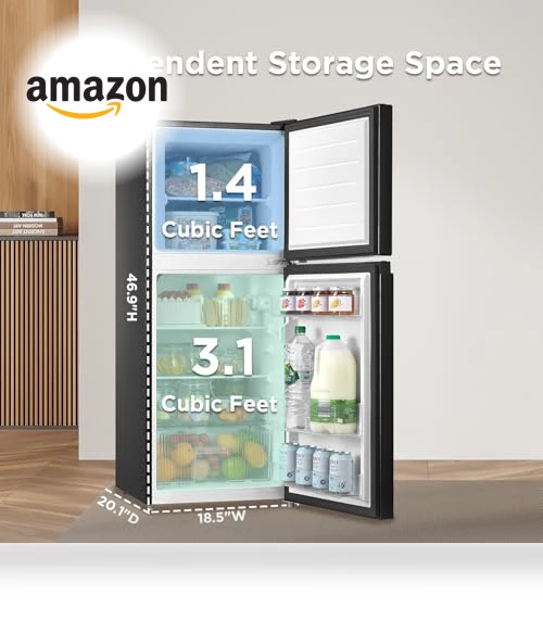 Double Door Refrigerator — Mini Fridges, Midea