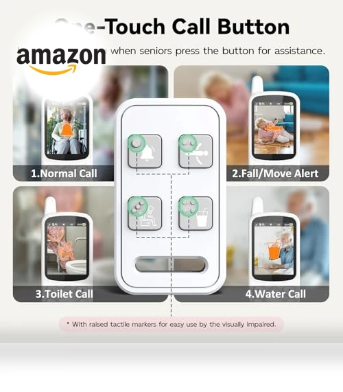 Elderly Monitor with Camera and Audio — Baby Monitors, Zaguoroo