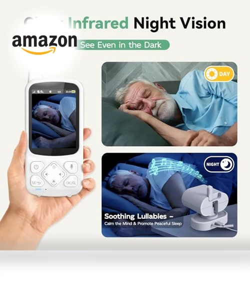 Elderly Monitor with Camera and Audio — Baby Monitors, Zaguoroo
