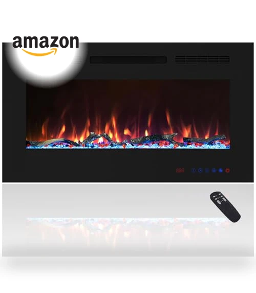 Electric Fireplace with Heater — Electric Heating Solutions, Cheerway