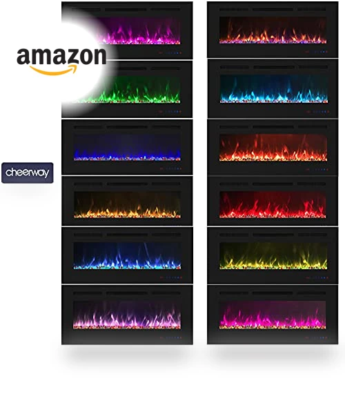 Electric Fireplace with Heater — Electric Heating Solutions, Cheerway