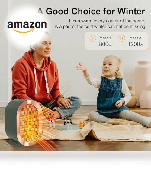 Electric Portable Space Heater — Portable Heating Solutions, Swocky