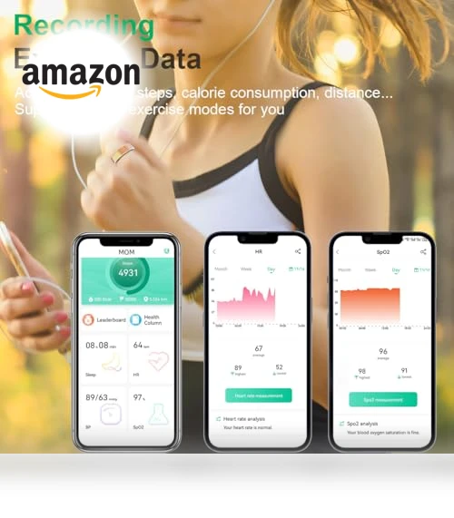 Fitness Tracker Ring — Smart Rings, ailyfu