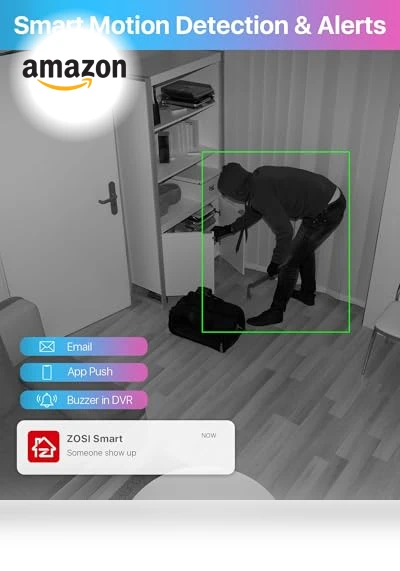Home Security Camera System — Smart Home Security, ZOSI