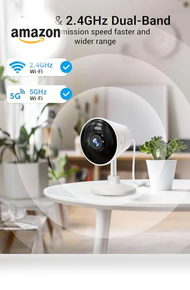 Indoor/Outdoor Security Camera — Smart Home Security, Rocktone