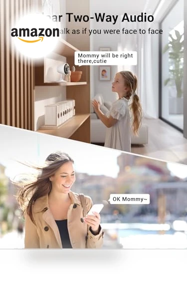 Indoor/Outdoor Security Camera — Smart Home Security, Rocktone
