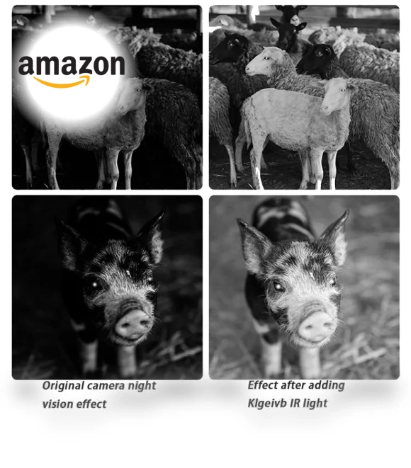 Invisible Night Vision Light for Security Cameras — Night Vision Enhancers, Klgeivb