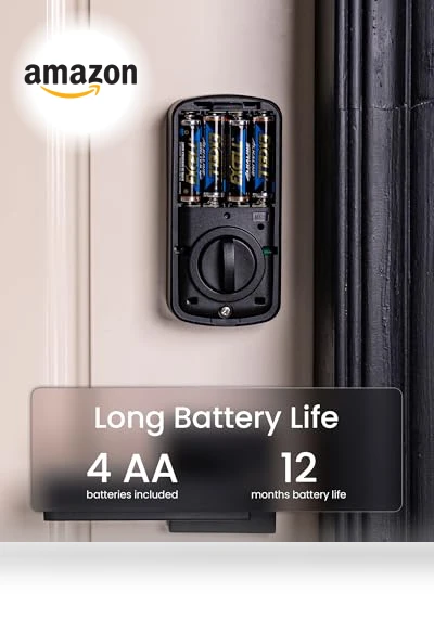 Keypad Fingerprint Door Lock — Smart Home Security, DESLOC
