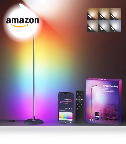 LED Smart Floor Lamp — Standing Lights, SMAVISTA