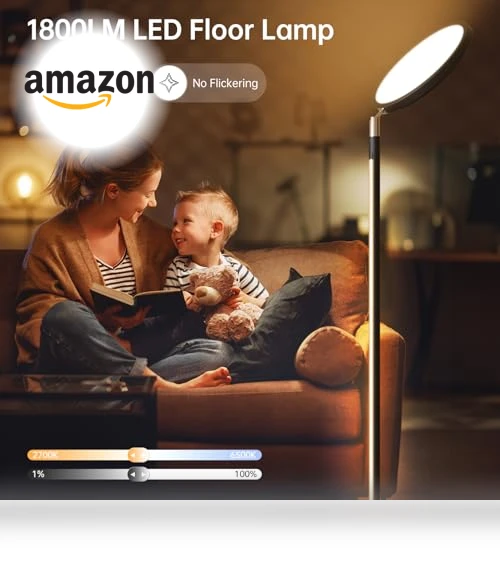 LED Smart Floor Lamp — Standing Lights, SMAVISTA