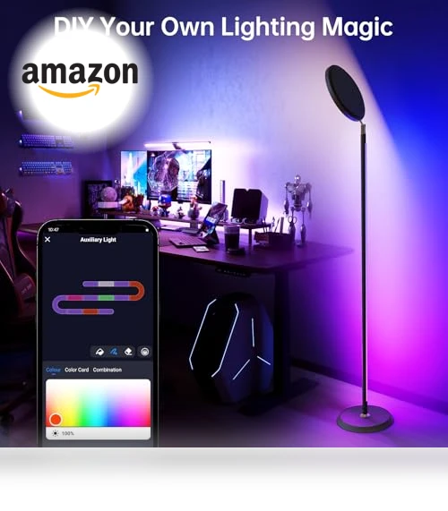 LED Smart Floor Lamp — Standing Lights, SMAVISTA