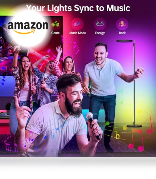 LED Smart Floor Lamp — Standing Lights, SMAVISTA