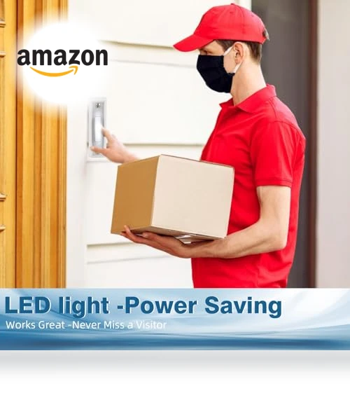 Lighted Doorbell Button — Push Buttons, Abvsdu