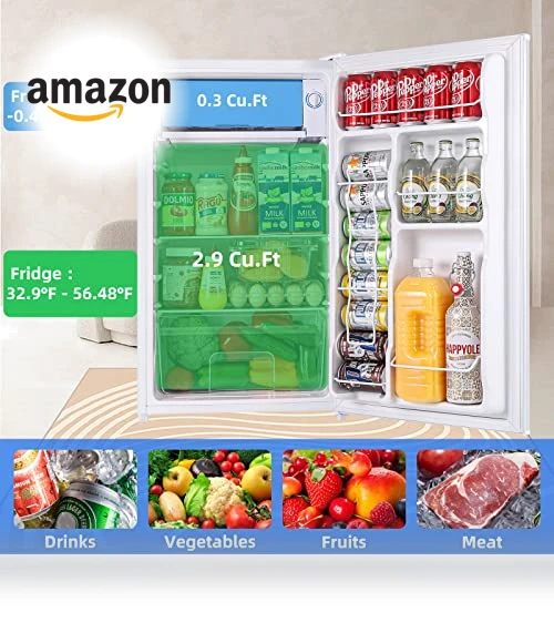 Mini Fridge with Freezer — Mini Fridges, BANGSON