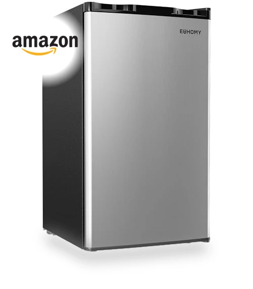 Mini Fridge with Freezer — Mini Fridges, EUHOMY