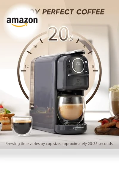 Multi-Capsule Espresso Machine — Coffee & Espresso Combos, PURHUGO CHEF