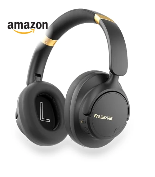 Noise Cancelling Headphones — Over-Ear Headphones, Falebare
