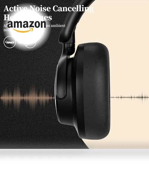 Noise Cancelling Headphones — Over-Ear Headphones, Falebare