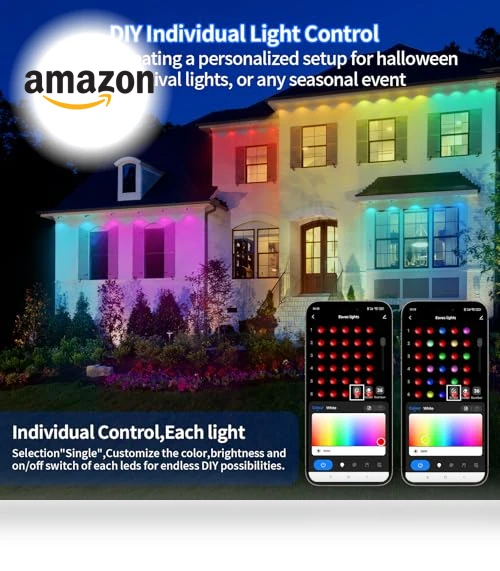 Permanent Outdoor Lights — Outdoor Security & Flood Lighting, URCAMS