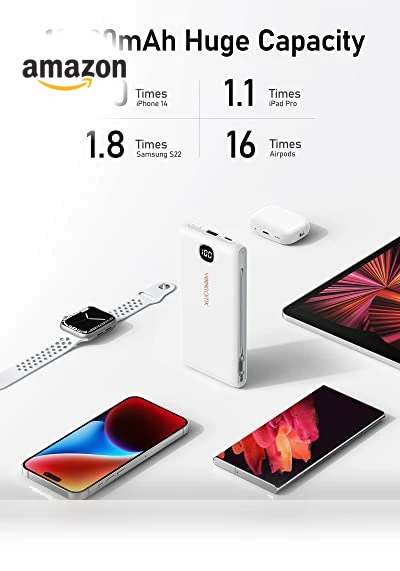 Portable Charger with Built in Cables — Chargers, VEEKTOMX