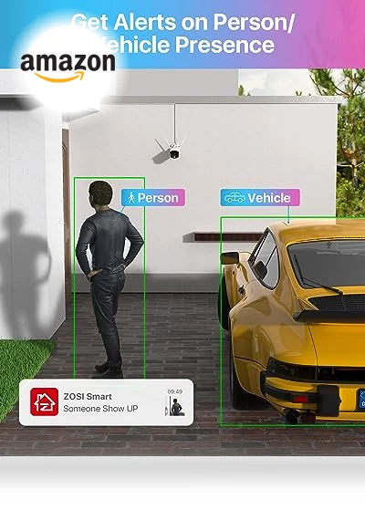 QHD WiFi Security Camera System Outdoor — Security Cameras, ZOSI