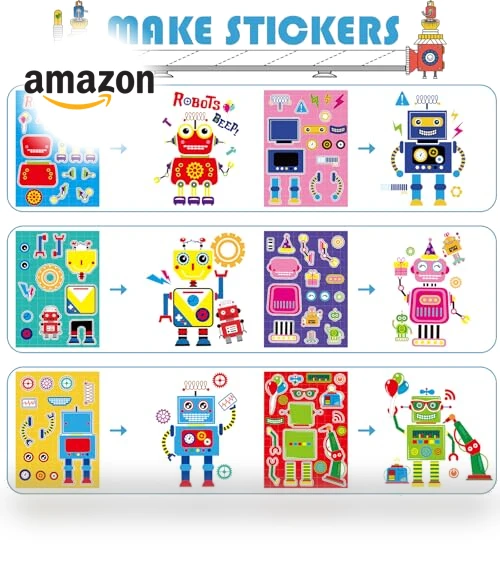 Robot Party Favors — Decorations, Lilwemen