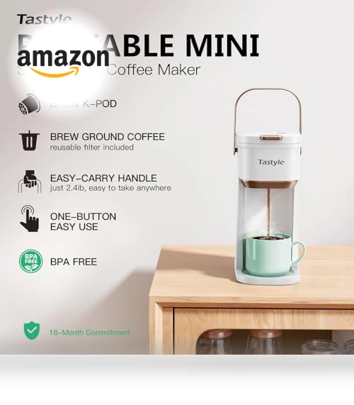 Single Serve One Cup Coffee Maker — Hand Coffee Grinders, Tastyle