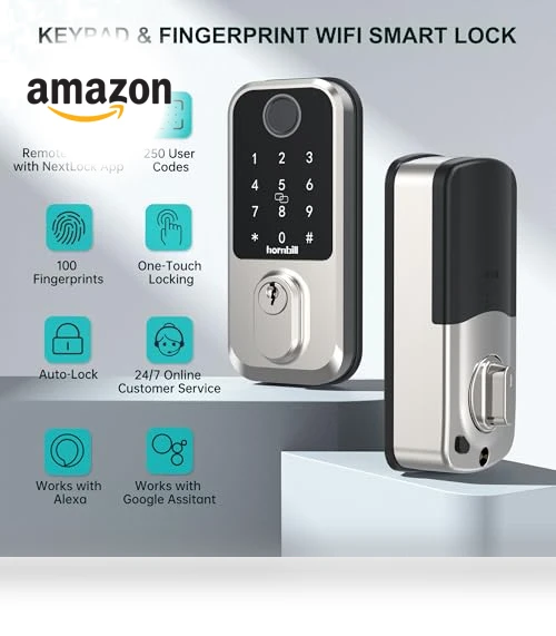 Smart Deadbolt Keyless Entry — Deadbolts, hornbill