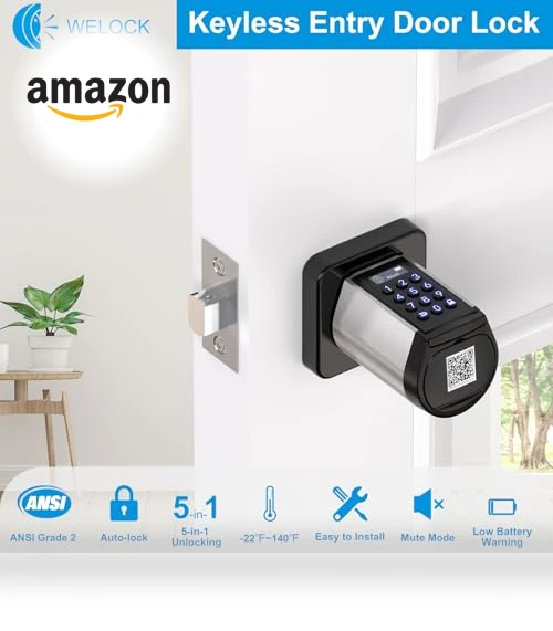 Smart Deadbolt Lock — Keyless Entry, YOUDO