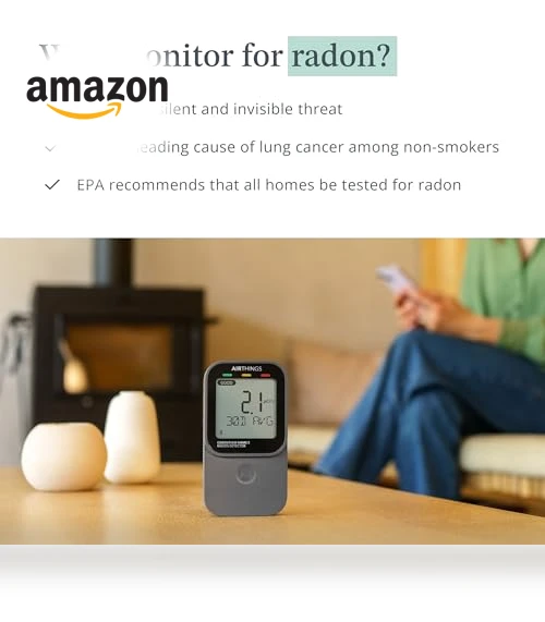 Smart Digital Radon Detector — Home Climate Control, Airthings
