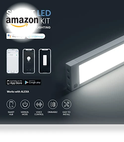 Smart Dimmable LED Under Cabinet Lighting Kit — Under-Cabinet Lights, EShine