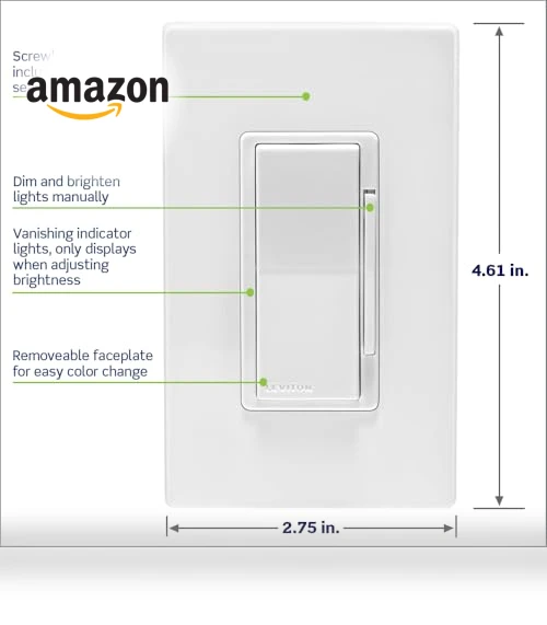 Smart Dimmer Switch — Dimmer Switches, Leviton