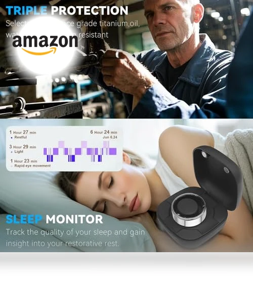 Smart Health Ring — Wearable Accessories, Hivisuals