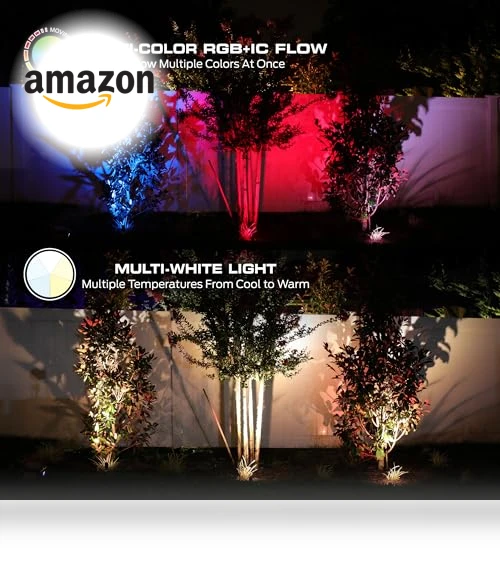 Smart Outdoor RGB+IC+WW Spotlights — Spotlights, MONSTER
