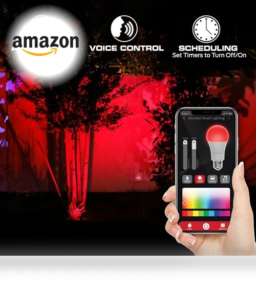 Smart Outdoor RGB+IC+WW Spotlights — Spotlights, MONSTER