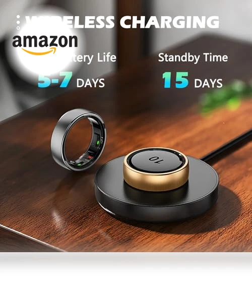 Smart Ring Health Tracker — Wearable Accessories, CNBRO
