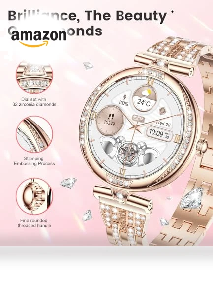 Smart Watch with Diamonds — Smartwatches, LIGE