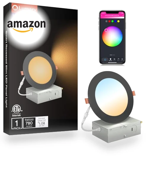 Smart WiFi Recessed Lights — LED, Lumary