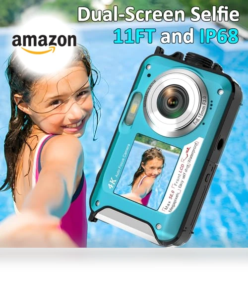 Underwater Camera — Action Cameras, YISENCE