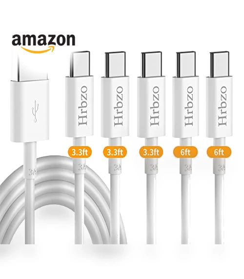 USB C Cable (5-Pack) — Cables, Hrbzo
