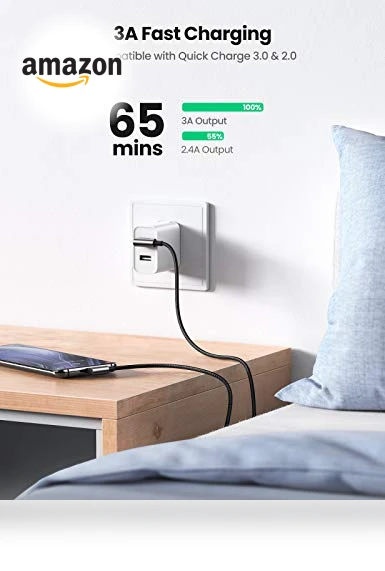USB to USB C Cable 90 Degree Fast Charging Cord — Cables, UGREEN
