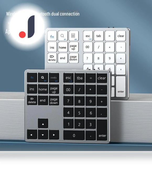 Wireless Silent Digital Bluetooth Keyboard — Keyboards, Computer boost