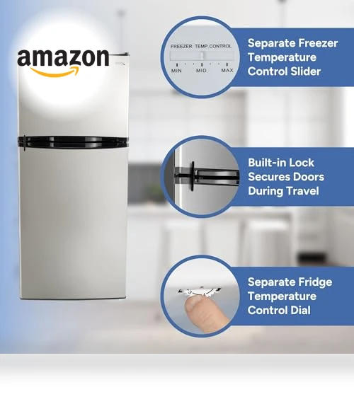10 Cu Ft 12V RV Refrigerator — Mini Fridges, RecPro