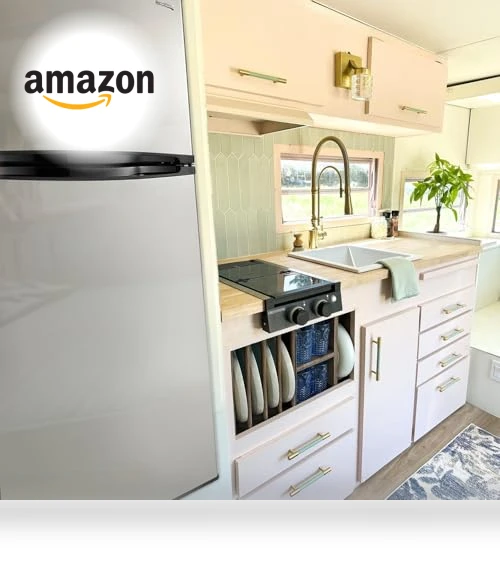 10 Cu Ft 12V RV Refrigerator — Mini Fridges, RecPro