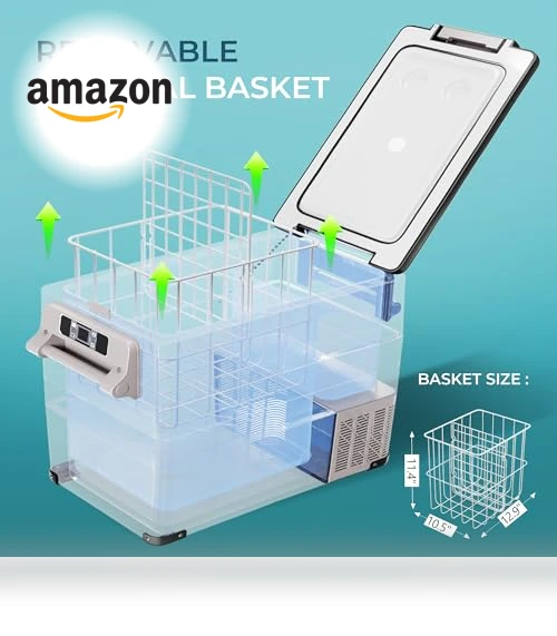 12 Volt Refrigerator — Coolers & Fridges, EUHOMY