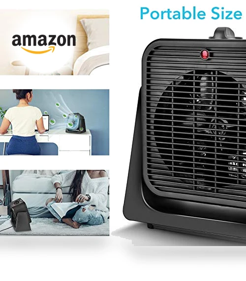 2 in 1 Fan and Heater Combo — Portable Heating Solutions, TRUSTECH
