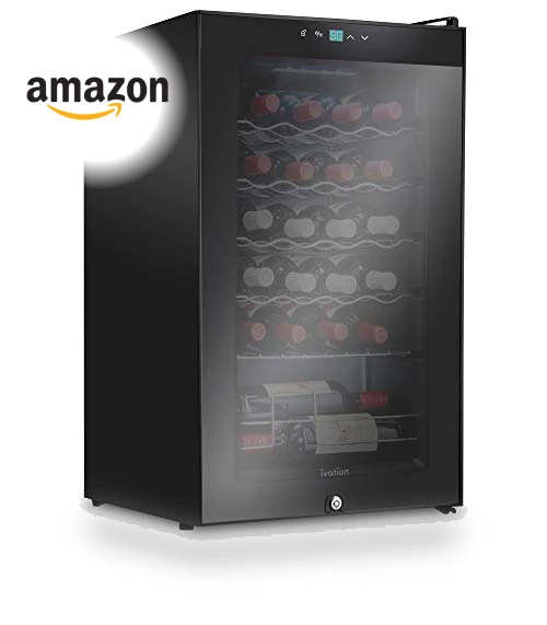 24 Bottle Compressor Wine Cooler Refrigerator — Wine Storage Solutions, Ivation