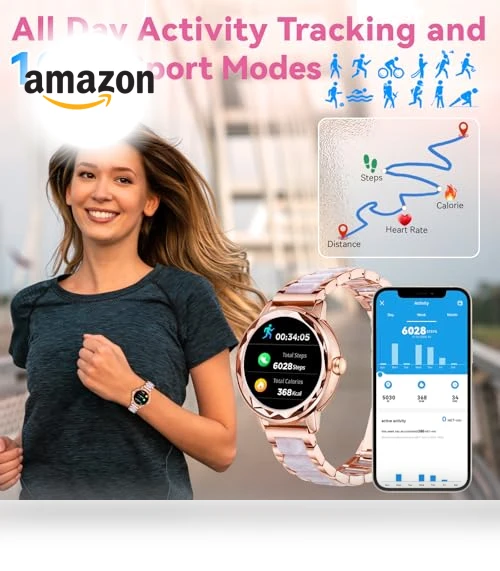 Adjustable Fitness Smartwatch — Wearable Accessories, Homailida