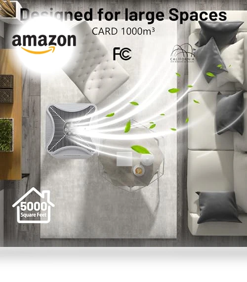 Air Purifier for Home — Activated Carbon Air Purifiers, Dkenicor